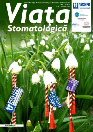 Revista Viata Stomatologica nr.1 Februarie 2009