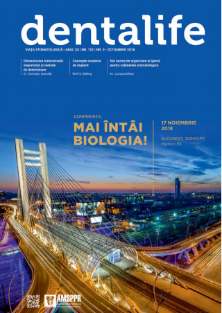 Revista Viata Stomatologica nr.3 Octombrie 2015