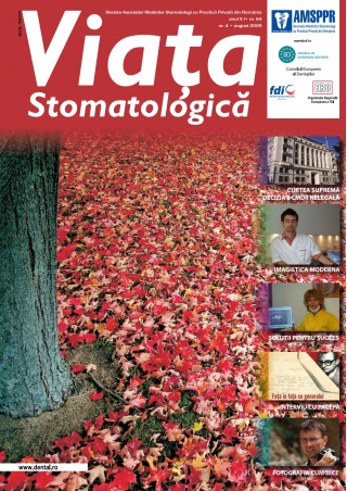 Revista Viata Stomatologica nr.4 August 2009